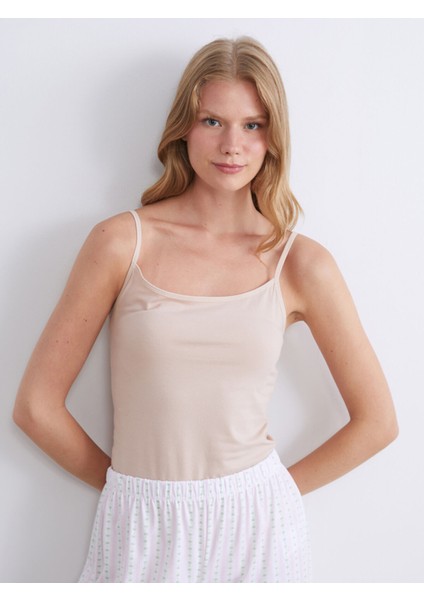 Yeni Sezon U Yaka Askılı Kadın Atlet fiyatları