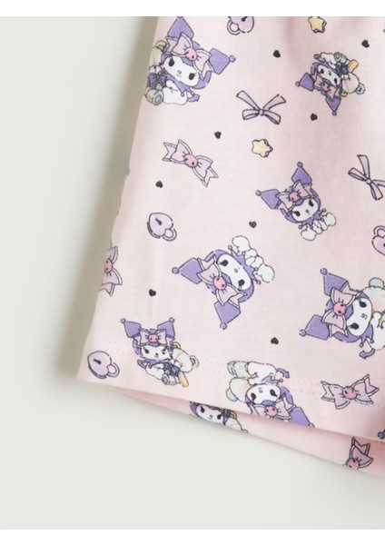 Yeni Sezon Beli Lastikli Kuromi Baskılı Kız Çocuk Pijama Alt fiyatları