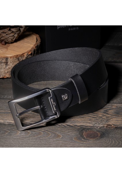 Siyah Analin Deri Erkek Kemeri (En 4 cm) PC4100Y3N indirimleri