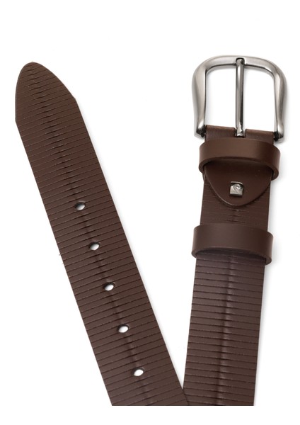 Kahve Deri Erkek Kemeri ( En 4 cm) PC4160K2P fırsatları