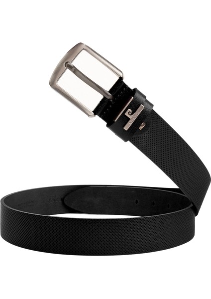 Siyah Deri Erkek Kemeri (En 4 cm) PC2099SIV fiyatları