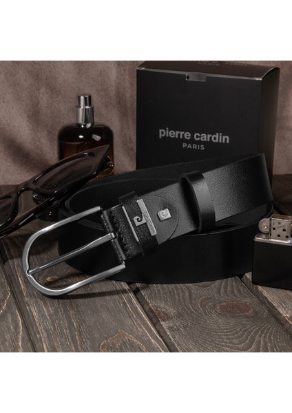 Siyah Deri Erkek Kemeri (En 4 cm) PCMDLD5Z indirimleri