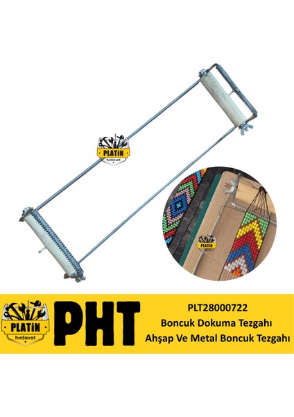 Boncuk Dokuma Tezgahı Ahşap ve Metal Boncuk Tezgahı PLT28000722 fiyatları