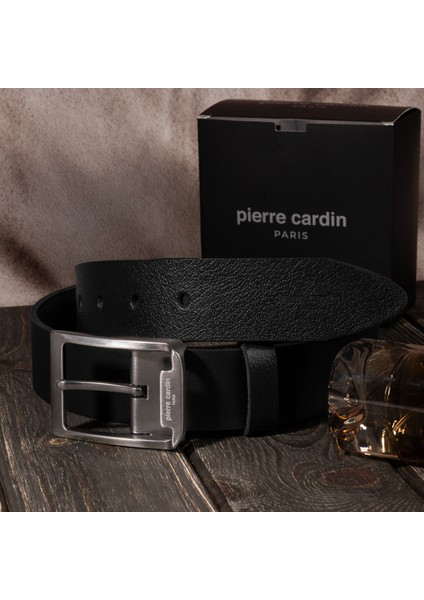 Siyah Deri Erkek Kemeri (En 4 cm) PC3100XC3 indirimleri