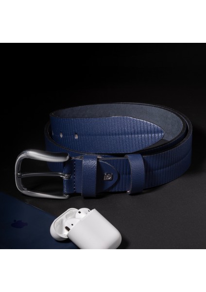 Lacivert Deri Erkek Kemeri (En 4 cm) PC4160L4P indirimleri