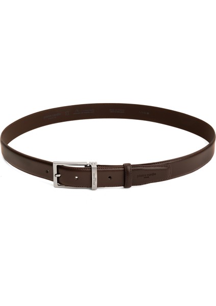Kahve Deri Erkek Kemeri (En 3,5 cm) PC2209KV3K modelleri
