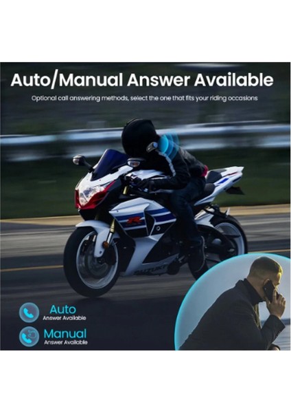 BT35 Kask Kulaklık Bluetooth 5.0 Motosiklet Interkom Su Geçirmez Kablosuz Kulaklık indirimleri
