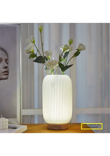 Yatak Başı Lambaları Güncelleme Lamba Vintage Çizgili Küçük Gece Işık Vazo Tasarım Şarj Edilebilir Işık Düz Çizgi Stili (Yurt Dışından) indirimleri