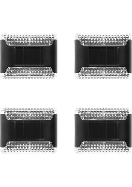 Güneş Işıkları Açık Parlak Çit Işıkları Güneş Enerjili Açık Su Geçirmez Veranda Dekor, Dış B Için Güneş Güverte Işıkları (Yurt Dışından)