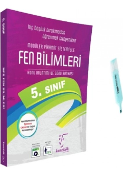 5.sınıf Fen Bilimleri Mps Konu Anlatımlı Soru Bankası (Yeni Müfredat)