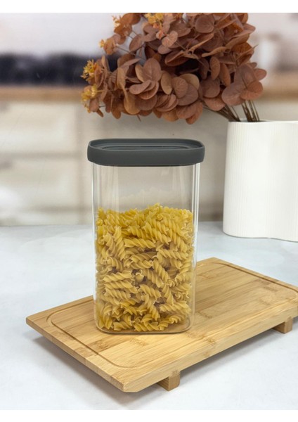 Nuevo 1500 ml Vakum Kapaklı Saklama Kabı