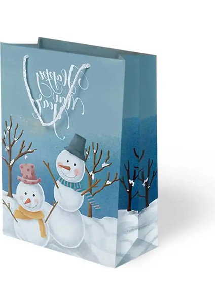 Kardan Adam Karton Çanta 25X30CM