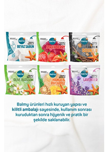 3'lü Sabunlu Set (Zeytin-Çilek-Beyaz Sabun)