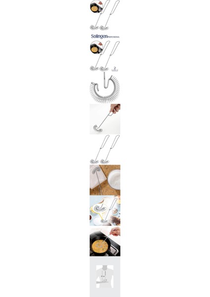 Hsnet 2 Li Çelik Spiral Çırpıcı Solingen Professional - MBN5860-6129 fiyatları