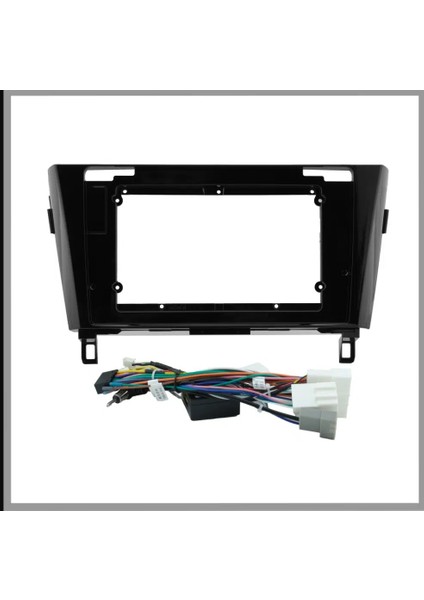 Nissan Qashqai - Xtrail 2014-2021 P.black 10ınc Çerçevesi - Soket-Canbus