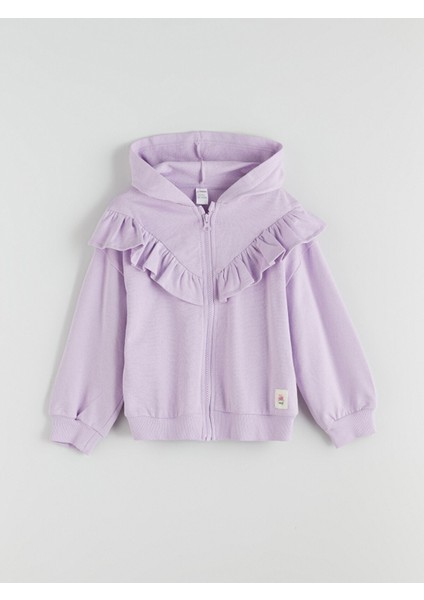 Yeni Sezon Kapüşonlu Fermuarlı Kız Çocuk Sweatshirt fiyatları