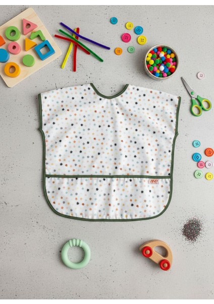 Sıvı Geçirmez 2’li Set Bebek Mama Önlüğü 0-36 Ay Kolsuz Sıvı Gecirmez Önlük modelleri