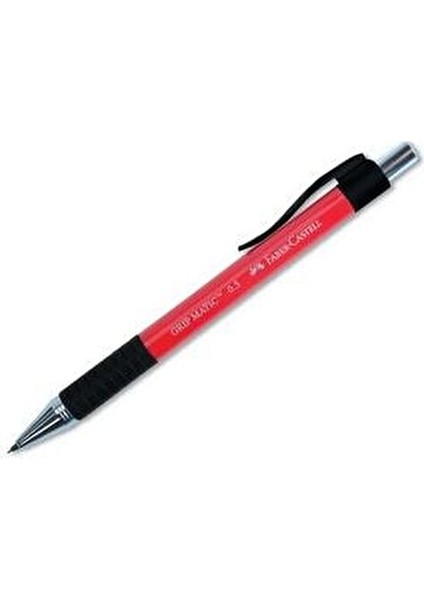 Grip Matıc Mekanik Kurşun Kalem 0,7 mm Kırmızı Ergonomik Tasarımlı fiyatları