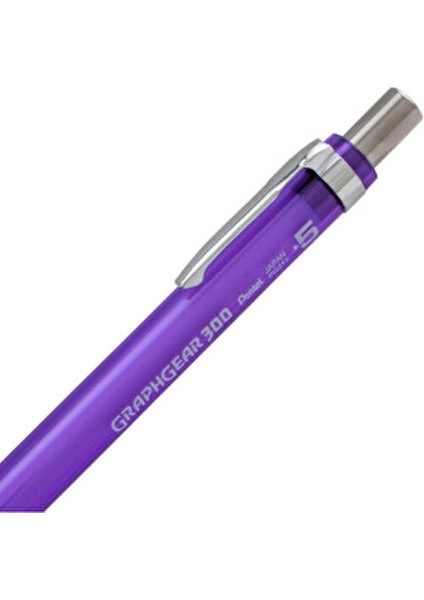 GraphGear 300 Versatil Kalem 0.5 mm Mor Renkli Ergonomik Tasarım ve Dayanıklı Malzeme fiyatları