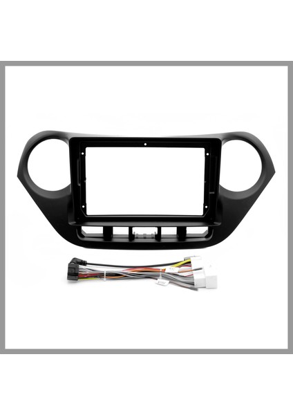 Hyundaı I10 2014-2017 9" Siyah Çerçevesi - Soket