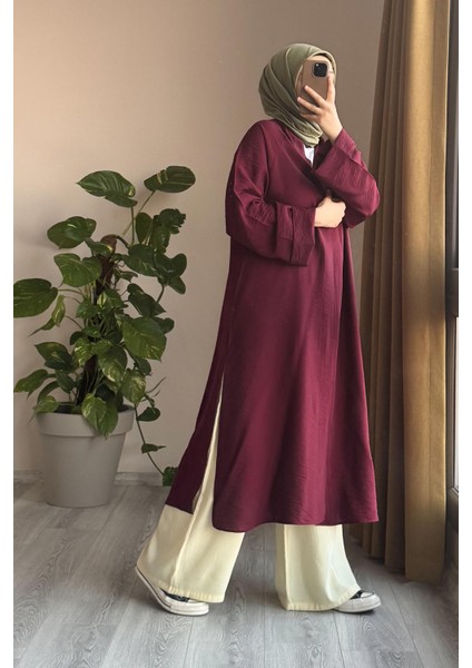 Modal Kimono-Bordo