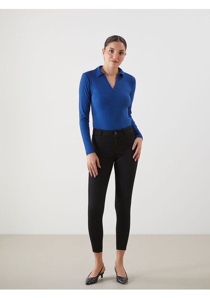 Yeni Sezon Jüpiter Süper Skinny Fit Kadın Jean Pantolon