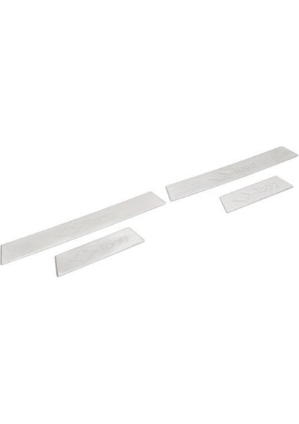 Togg T10F Kapı Eşiği 4 Parça - Krom Taşlı | 2025 ve Sonrası, Sd