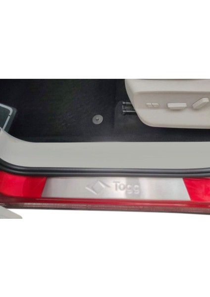 Togg T10F Kapı Eşiği 4 Parça - Krom Taşlı | 2025 ve Sonrası, Sd modelleri