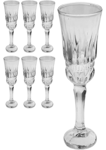 Kaveh Stone 6 Lı Ayaklı Bardak WG8003GCL