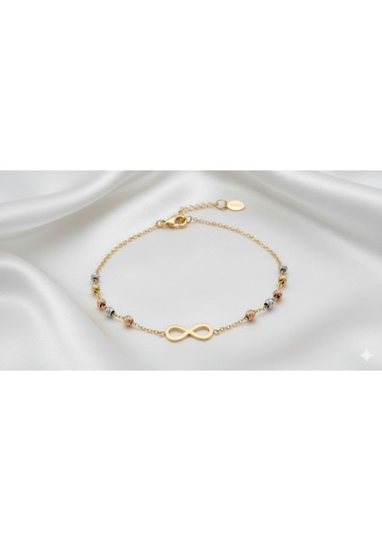 Sonsuzluk Temalı Dorika Altın Bileklik