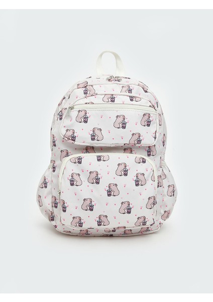 Yeni Sezon Baskılı Kız Çocuk Sırt Çantası