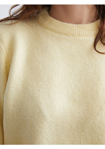 Yeni Sezon Bisiklet Yaka Kadın Triko Kazak modelleri