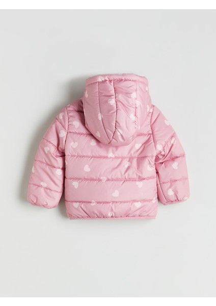 Yeni Sezon Kapüşonlu Uzun Kollu Kız Çocuk Mont modelleri