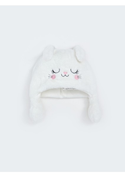 Yeni Sezon Hareketli Kulak Detaylı Kız Çocuk Kar Şapkası fiyatları
