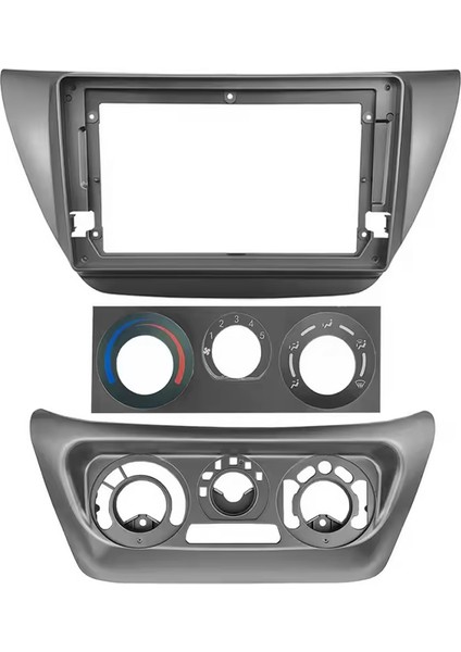 Mitsubishi | Lancer | 2005-2008 | 9 Inch Çerçeve + Soket Set