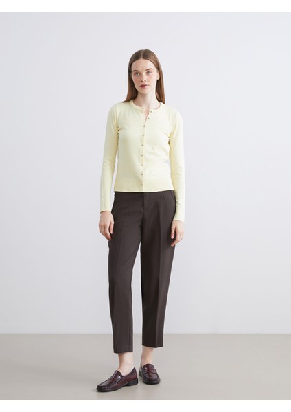 Yeni Sezon Bisiklet Yaka Kadın Triko Hırka fiyatları