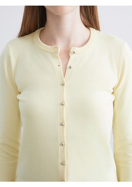 Yeni Sezon Bisiklet Yaka Kadın Triko Hırka modelleri