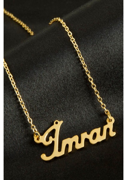 Depomix Imran Isimli Kolye -Sarı