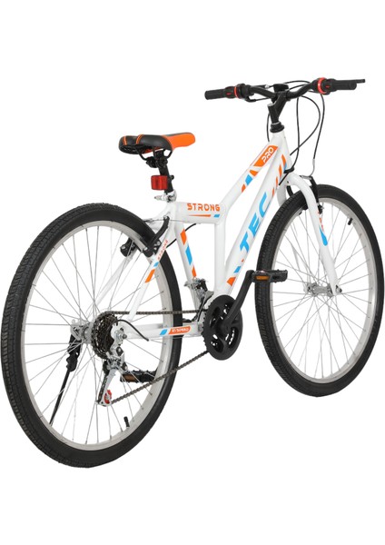 Tec Strong 24" Jant 21 Vites V-Fren Beyaz-Turuncu Dağ Bisikleti modelleri