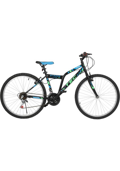 Tec Strong 24" Jant 21 Vites V-Fren Siyah-Mavi Dağ Bisikleti modelleri