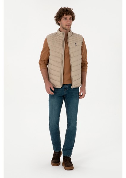 Erkek Koyu Bej Yelek (Dokuma) 50312012-VR088 fırsatları