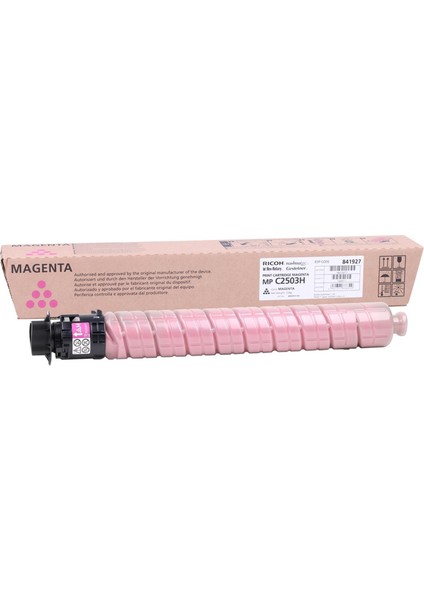 MP C2503MH Magenta Kırmızı Orjinal Fotokopi Toneri MP C2003-2004-2011-2504 9.500 Sayfa fiyatları