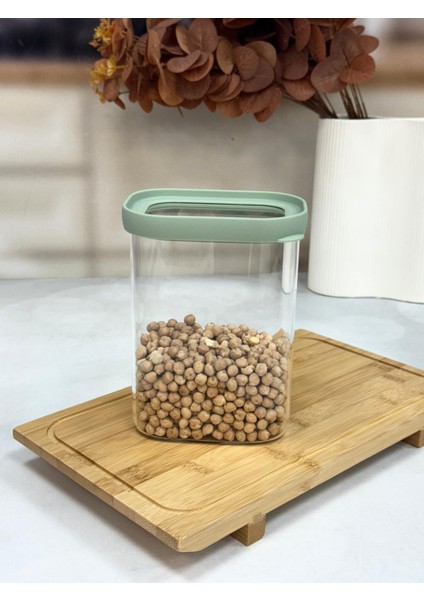 Nuevo Vakumlu Cam Saklama Kabı 1100 ml