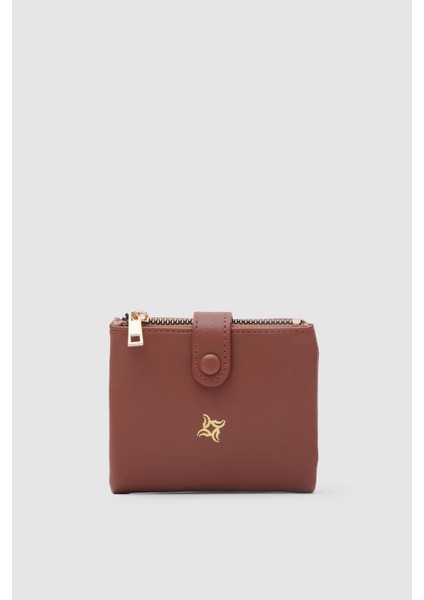 Kadın Ithal Yumuşak Vegan Deri Portföy Cüzdan Nilusa Modeli