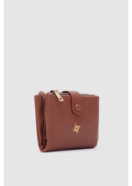 Kadın Ithal Yumuşak Vegan Deri Portföy Cüzdan Nilusa Modeli