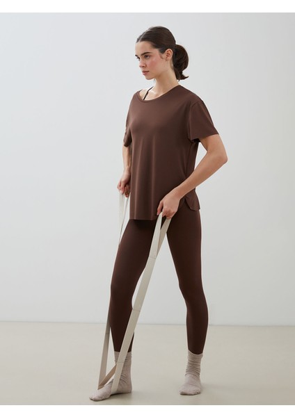 Yeni Sezon Beli Lastikli Kadın Spor Tayt