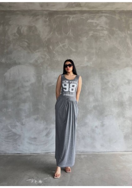 Ithal Kompak Süprem Kumaş Baskılı Maxı Boy Elbise Bluz Etek Görünümlü fırsatları