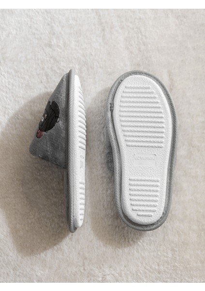 Yeni Sezon Kedi Nakışlı Kadın Ev Terliği fırsatları