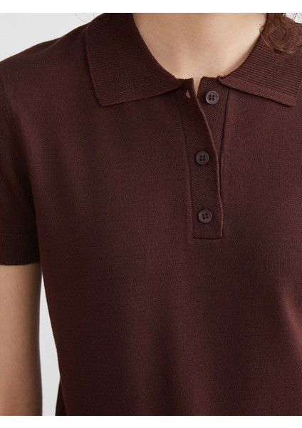 Yeni Sezon Polo Yaka Kadın Triko Kazak modelleri