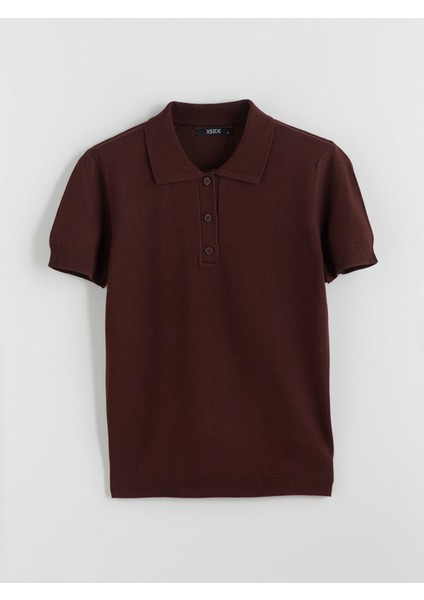 Yeni Sezon Polo Yaka Kadın Triko Kazak indirimleri